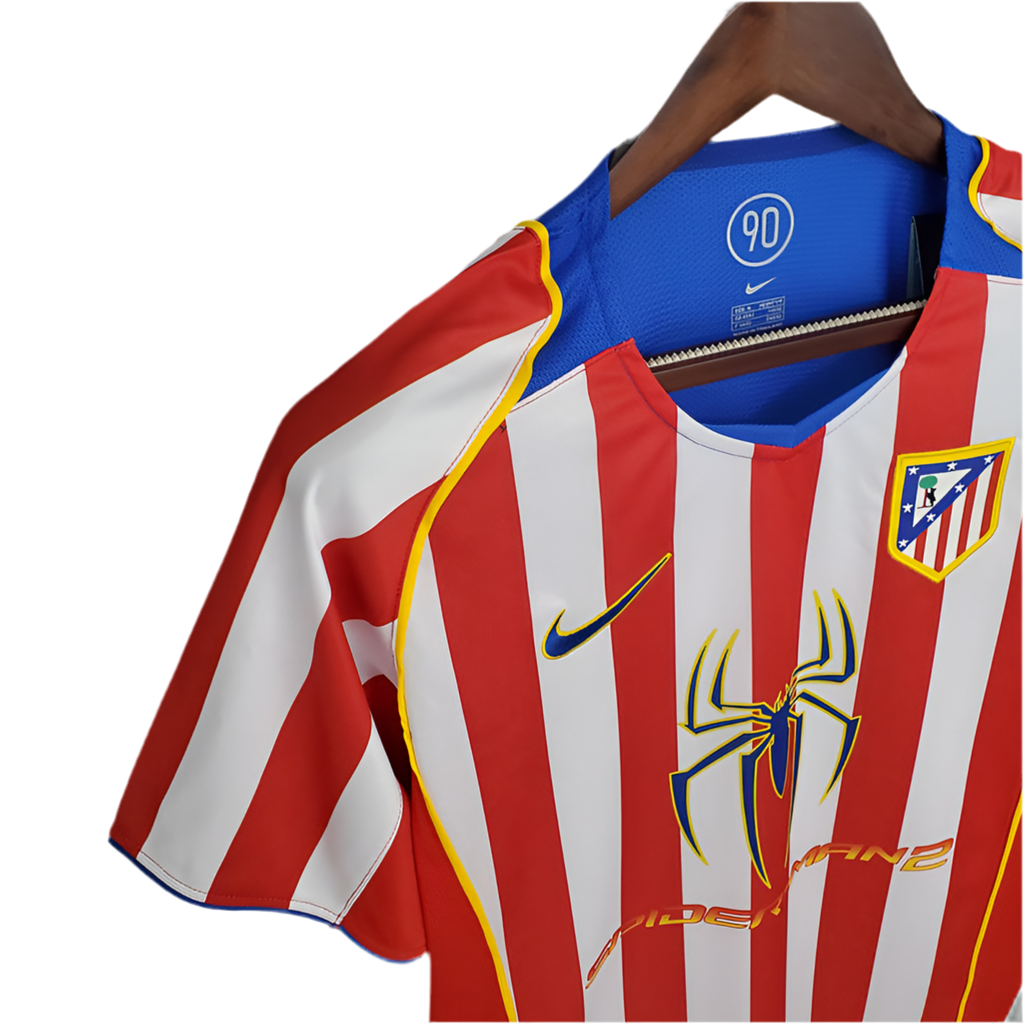 Trikot Atlético de Madrid Retro 2004/2005 - Red and White