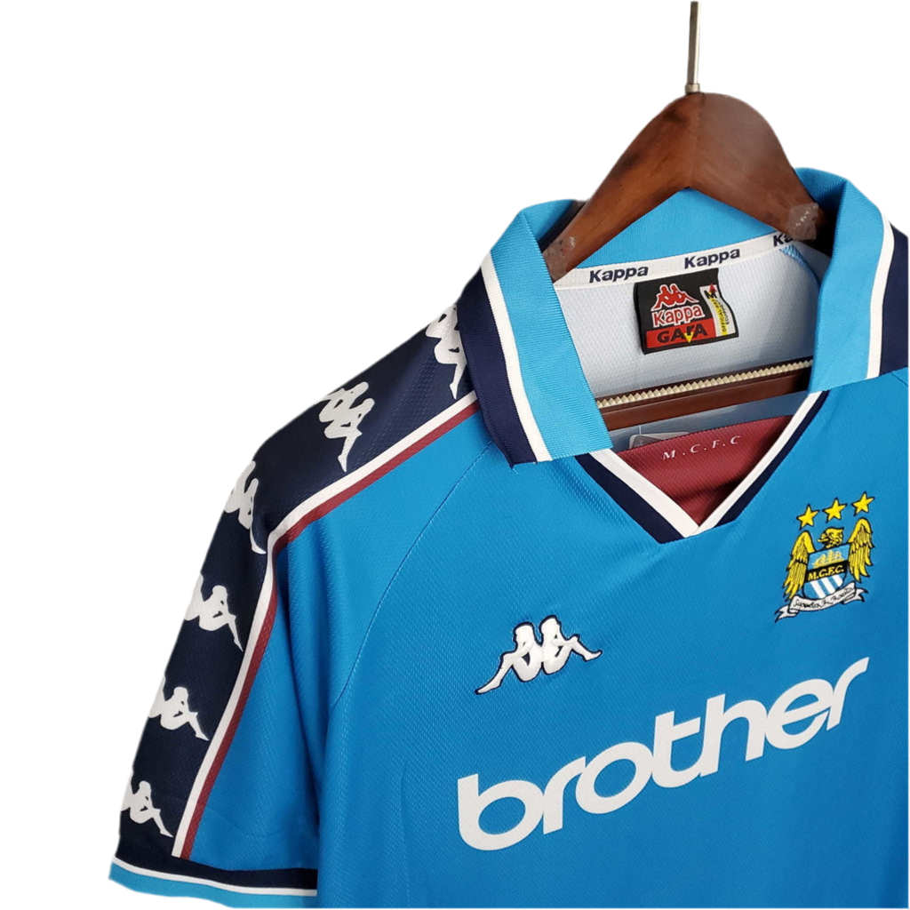 Trikot Manchester City Retro 1997/1998 - Blue