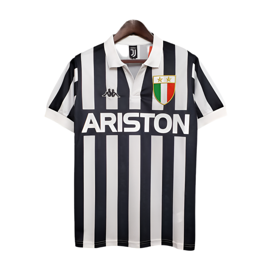 Trikot Juventus Retrô 1984/1985 - Black and White