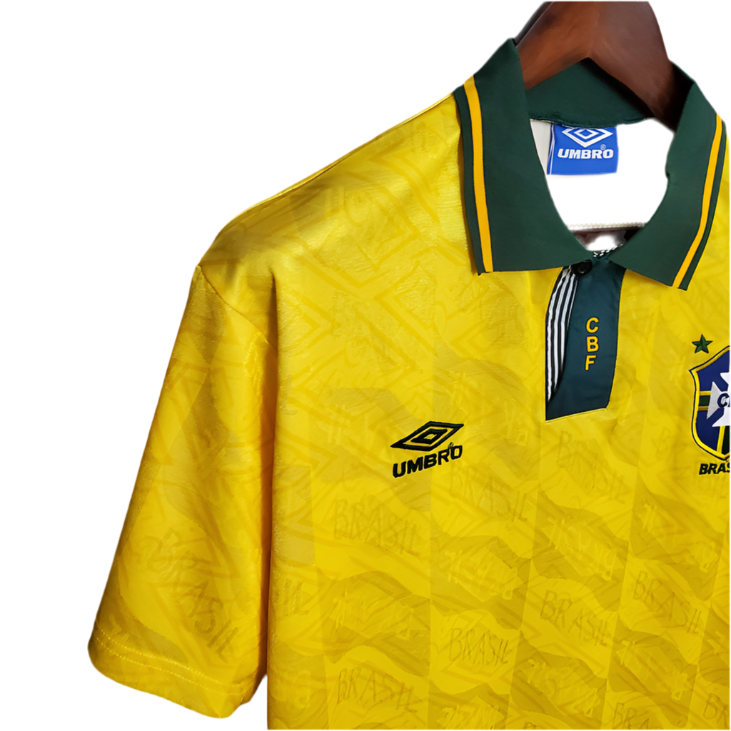 Trikot Selection Brazil Retro 1991/1993 Yellow