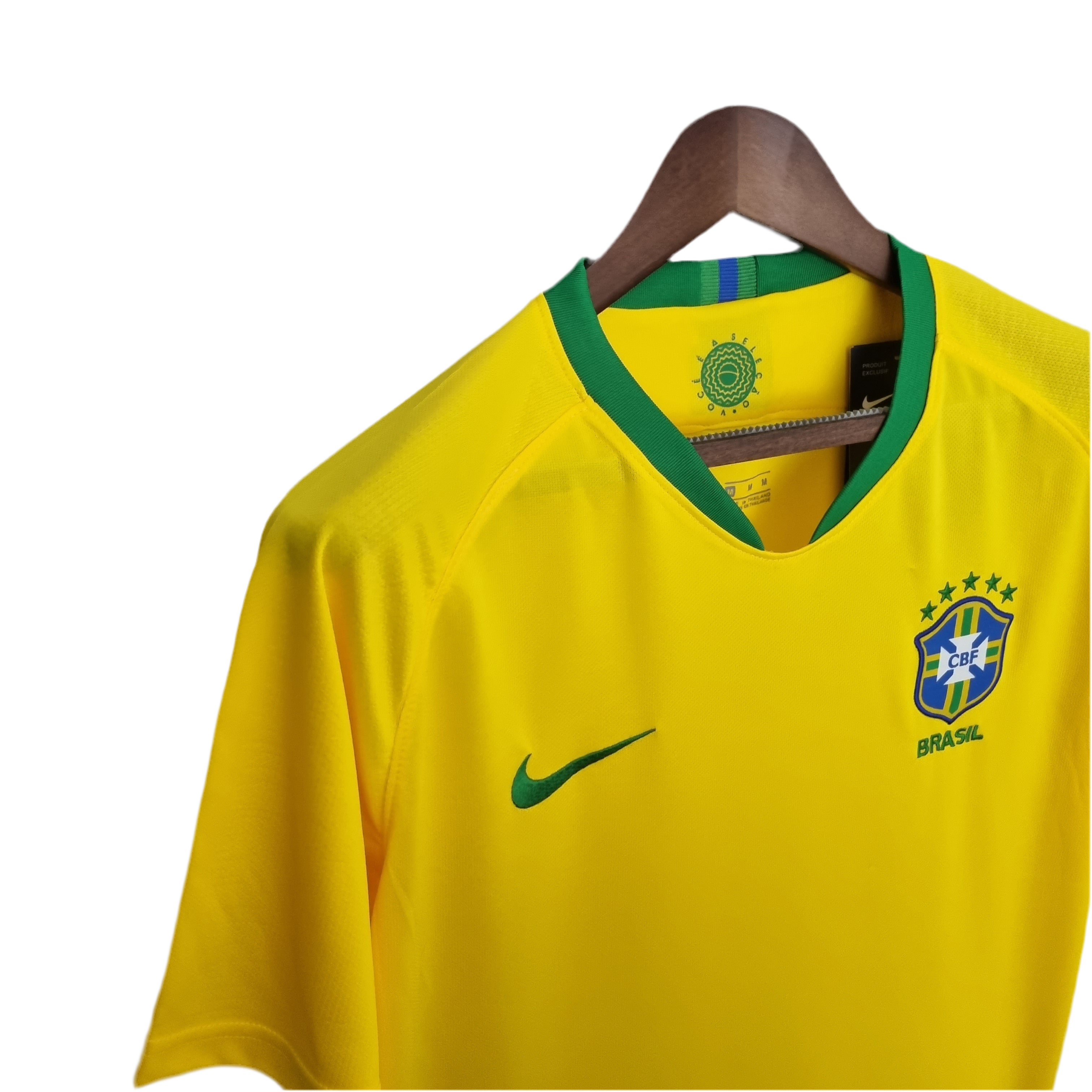 Trikot Selection Brazil Retrp 2008 Yellow