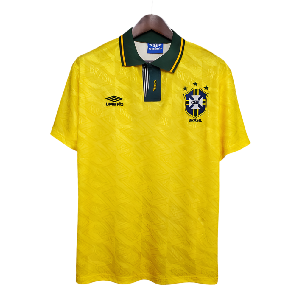 Trikot Selection Brazil Retro 1991/1993 Yellow