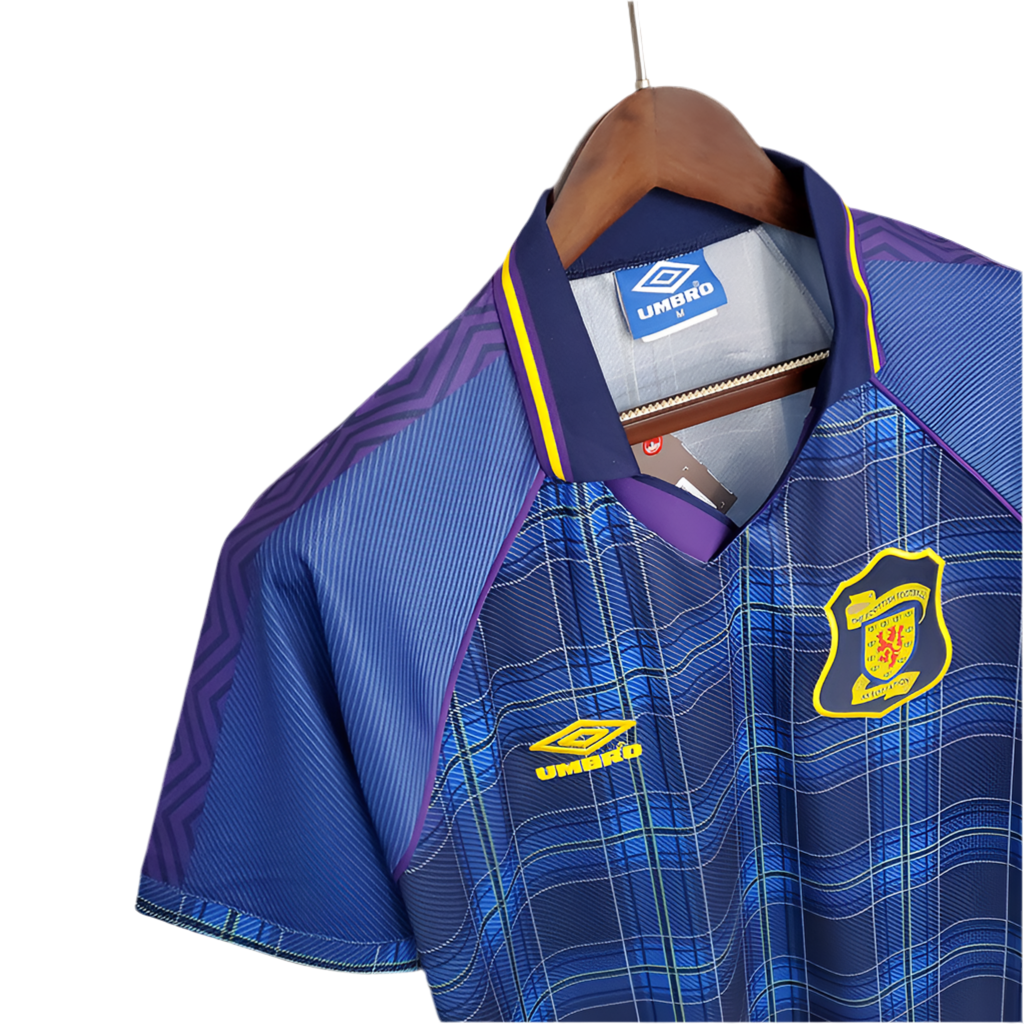 Trikot Escócia Retro 1994/1996 Blue