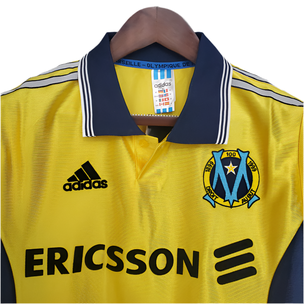 Trikot Marseille Retro 1998/1999 Yellow
