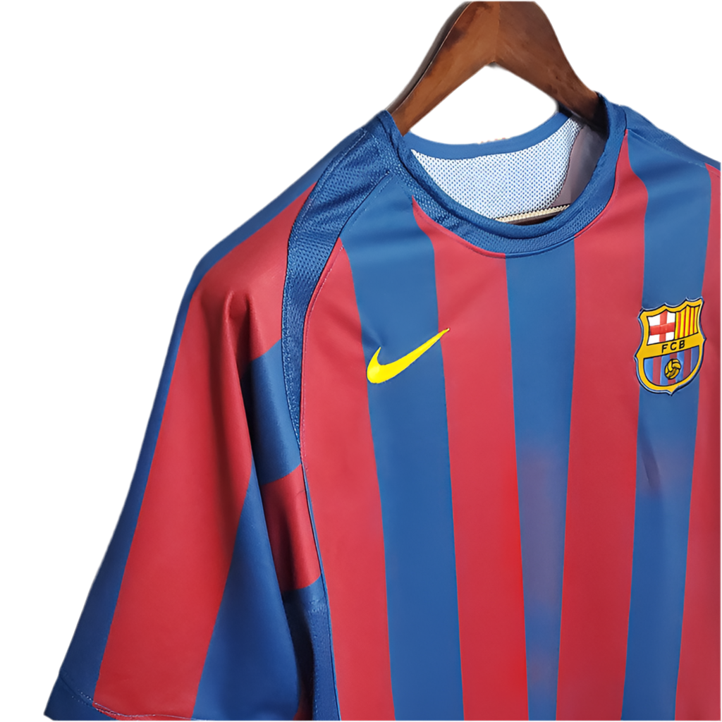 Trikot Barcelona Retro 2006 - Blue and Red
