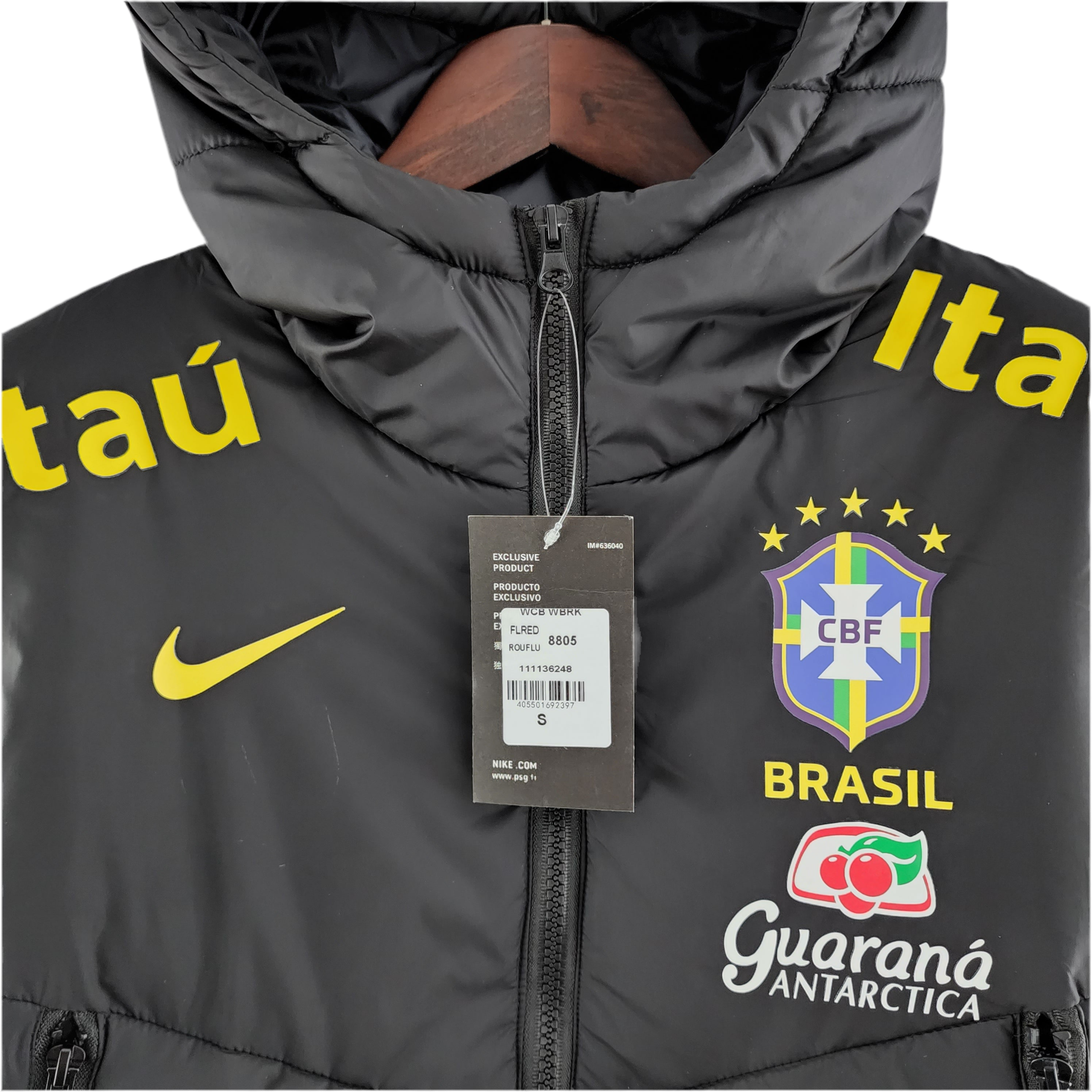 Jaqueta Bobojaco do Brazil 2022 Black