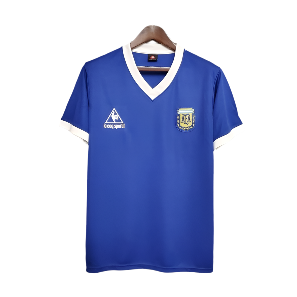 Trikot Argentina Retro 1986 Blue