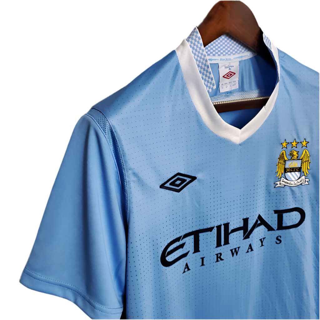 Trikot Manchester City Retro 2011/2012 - Blue