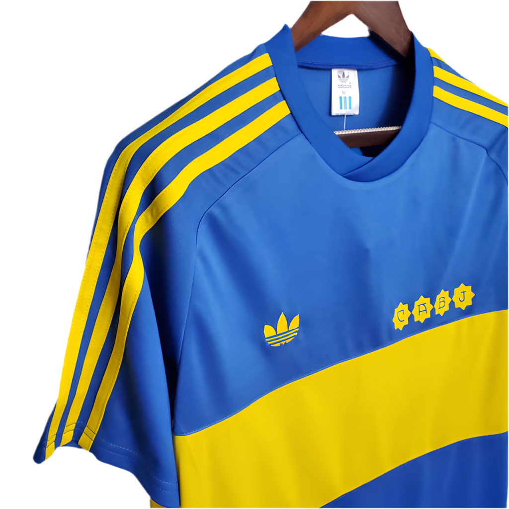 Trikot Boca Juniors Retro 1981 Blue and Yellow
