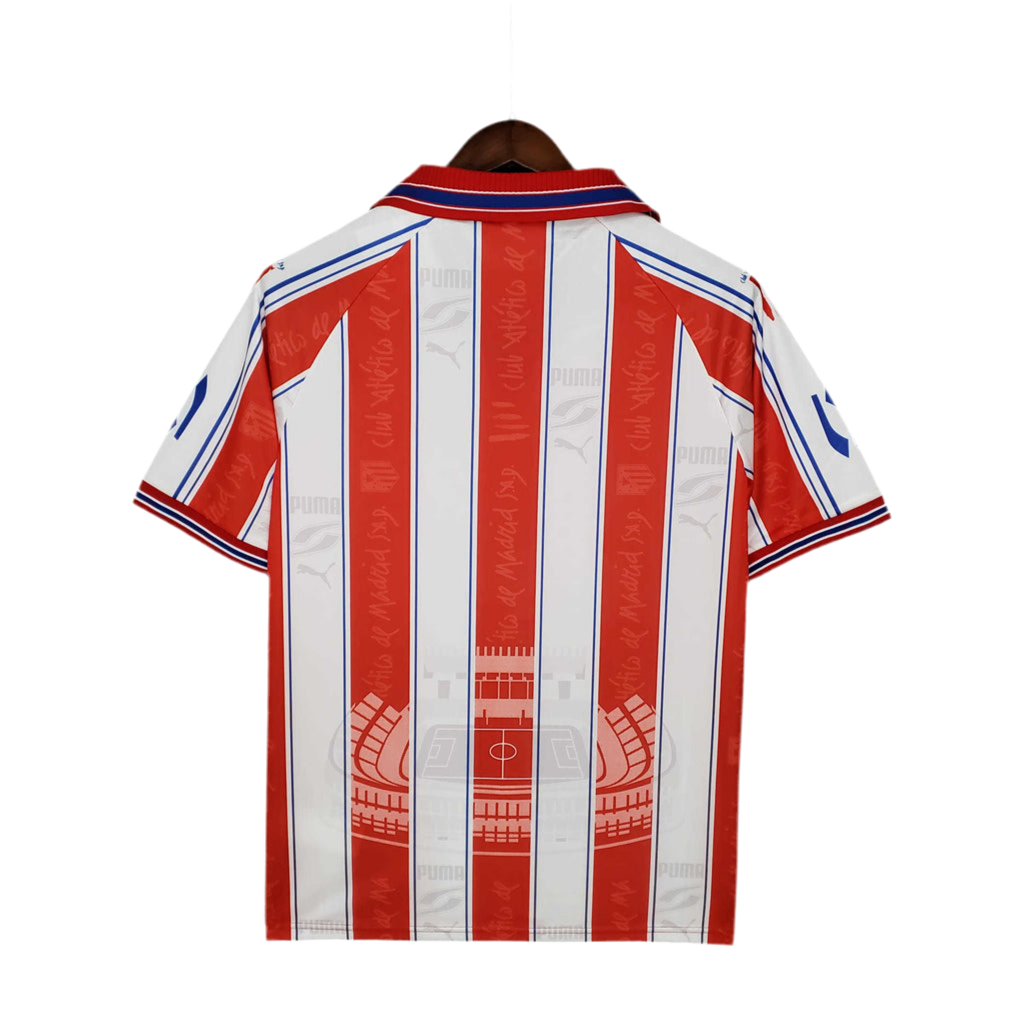Trikot Atlético de Madrid 1996/1997 White and Red -