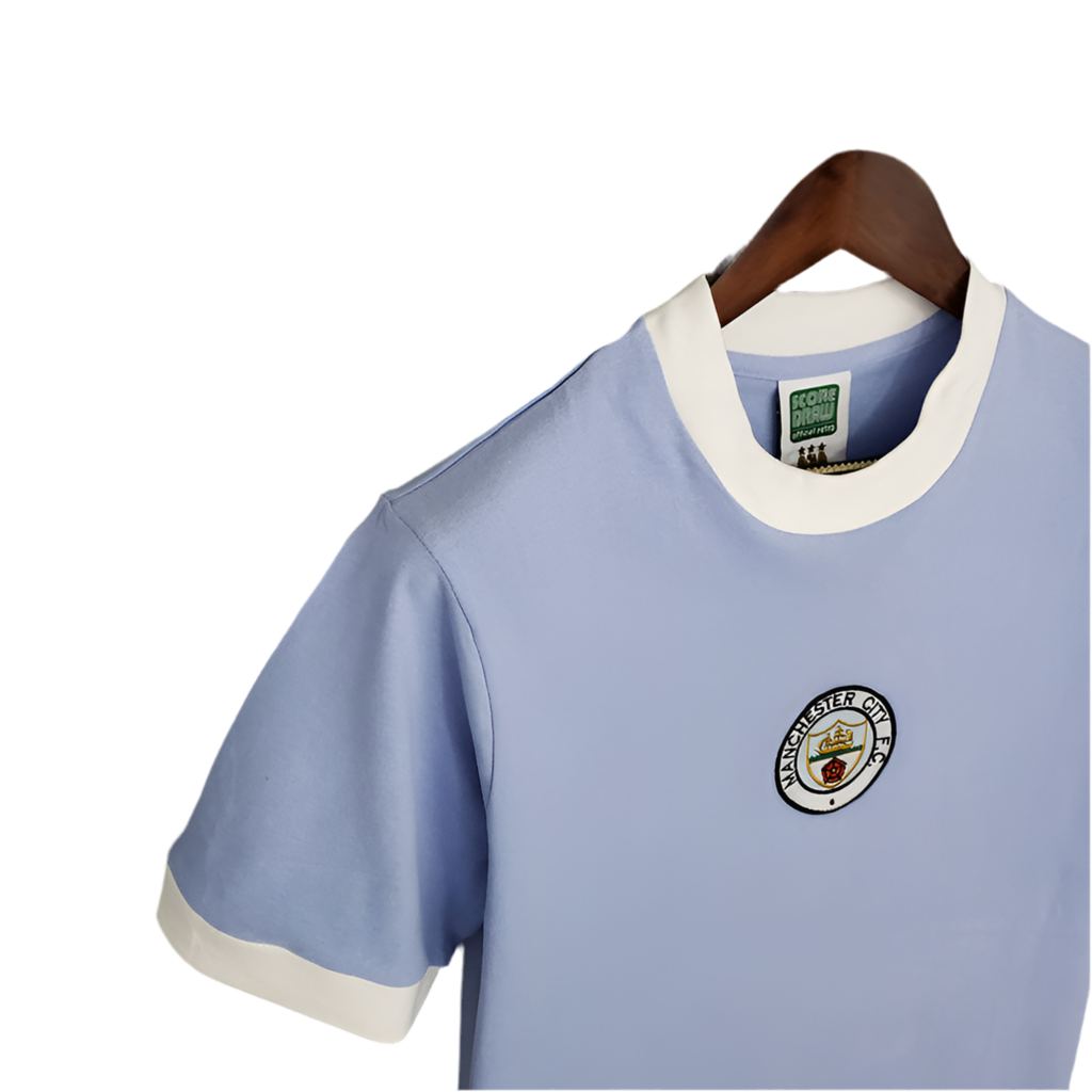 Trikot Manchester City Retro 1972 - Blue