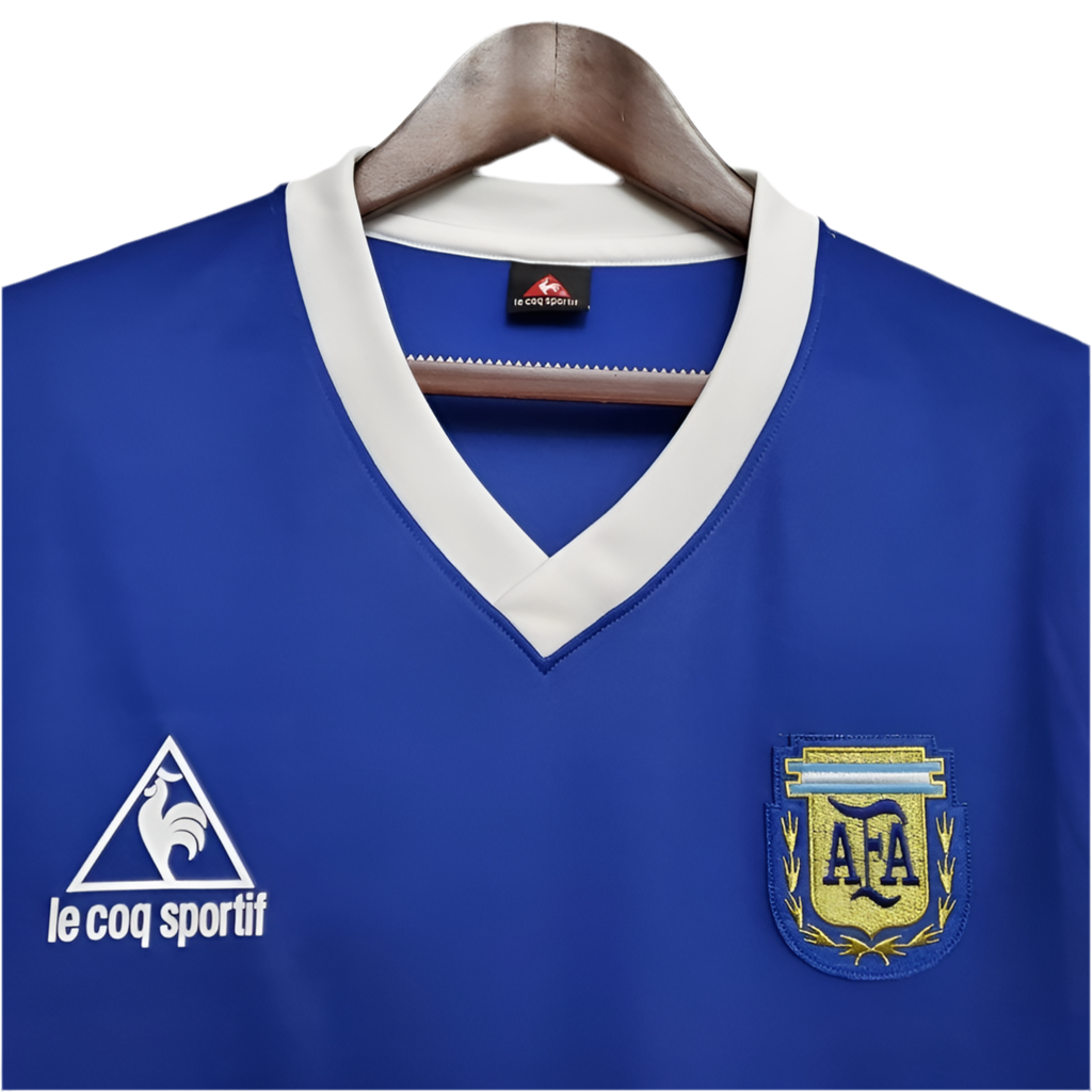 Trikot Argentina Retro 1986 Blue