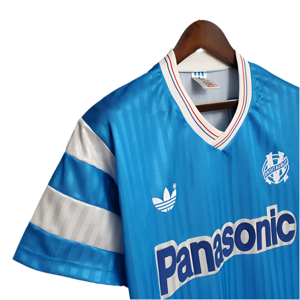 Trikot Marseille Retro 1990 Blue -
