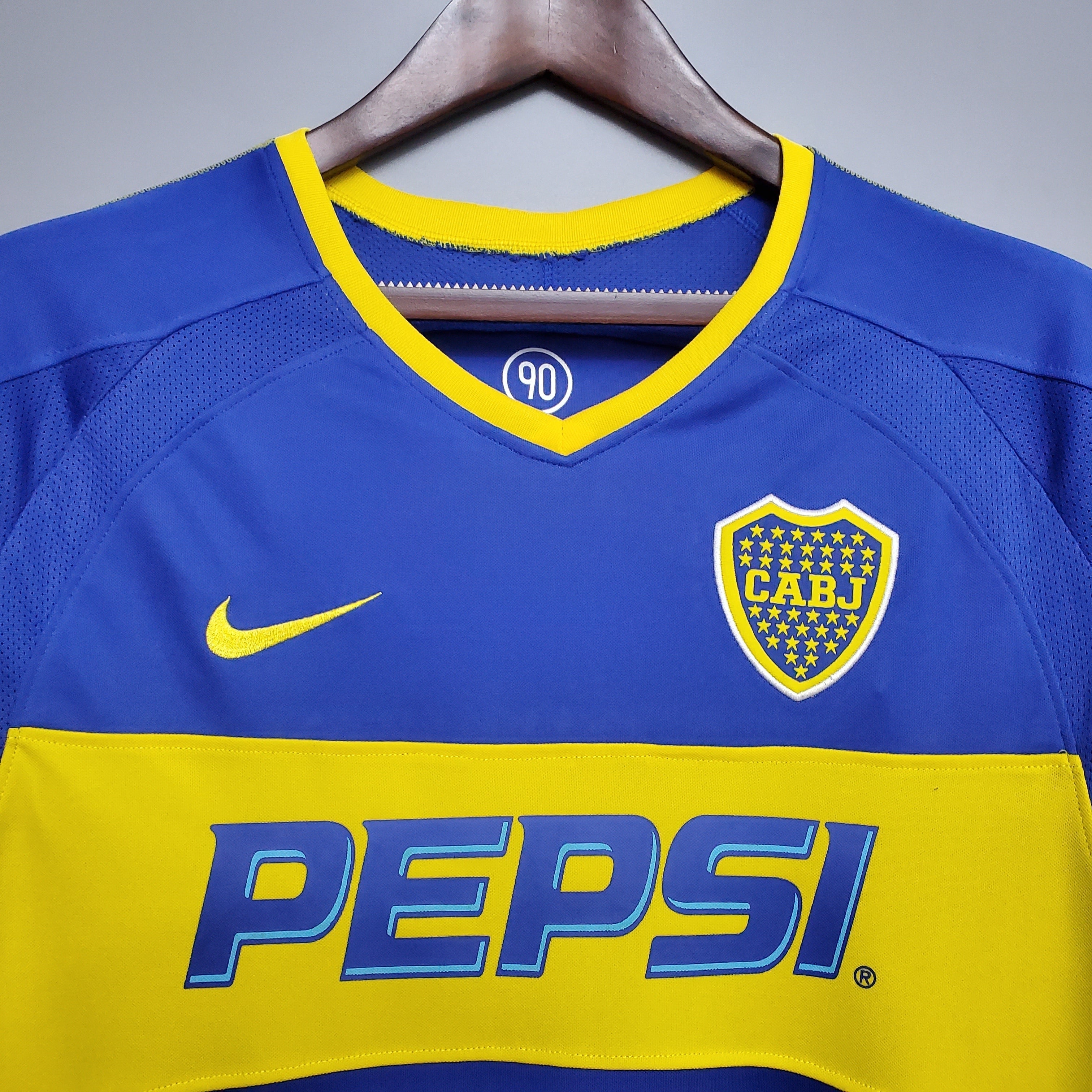 Trikot Long Sleeve Boca Juniors 03/04