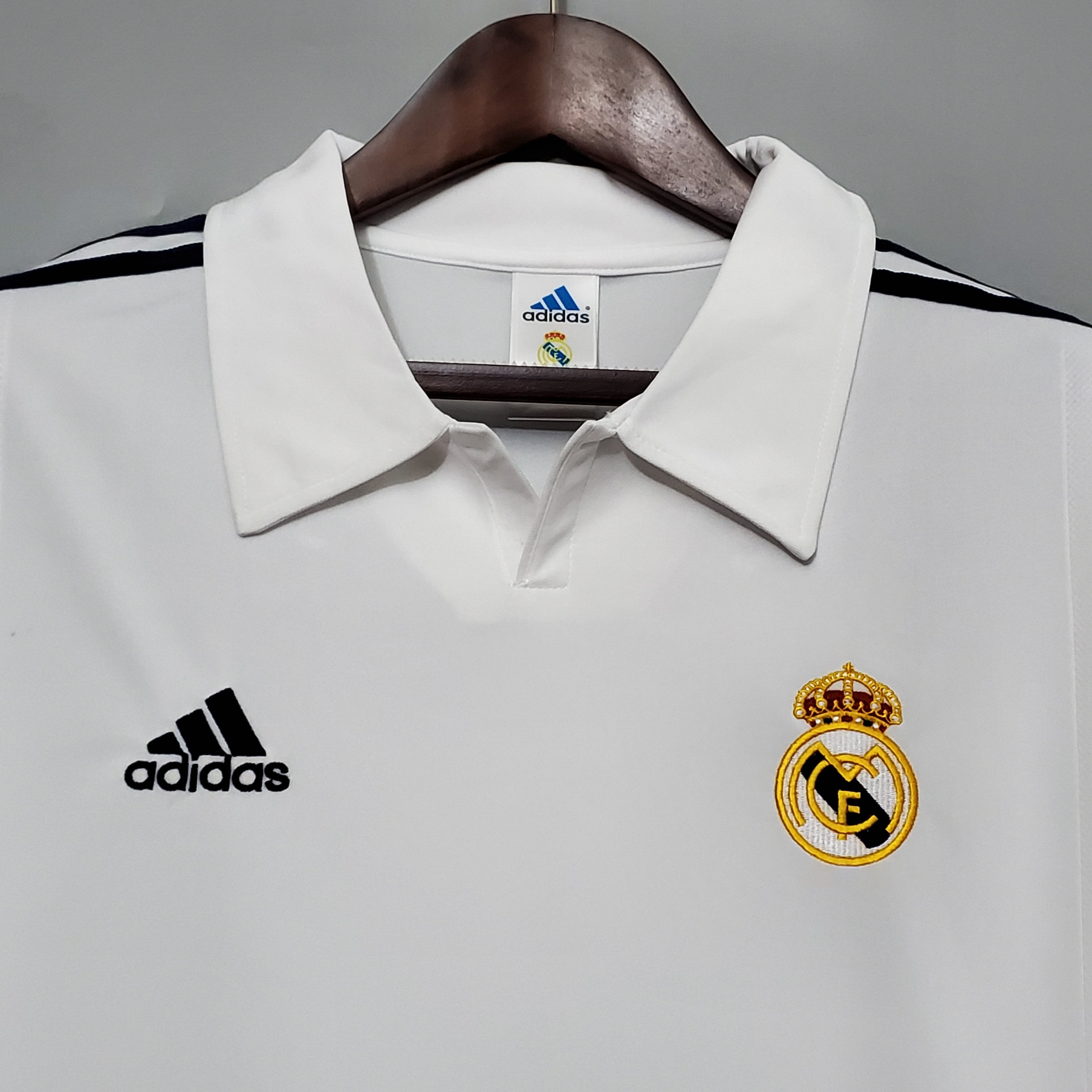 Trikot Long Sleeve Real Madrid 2002