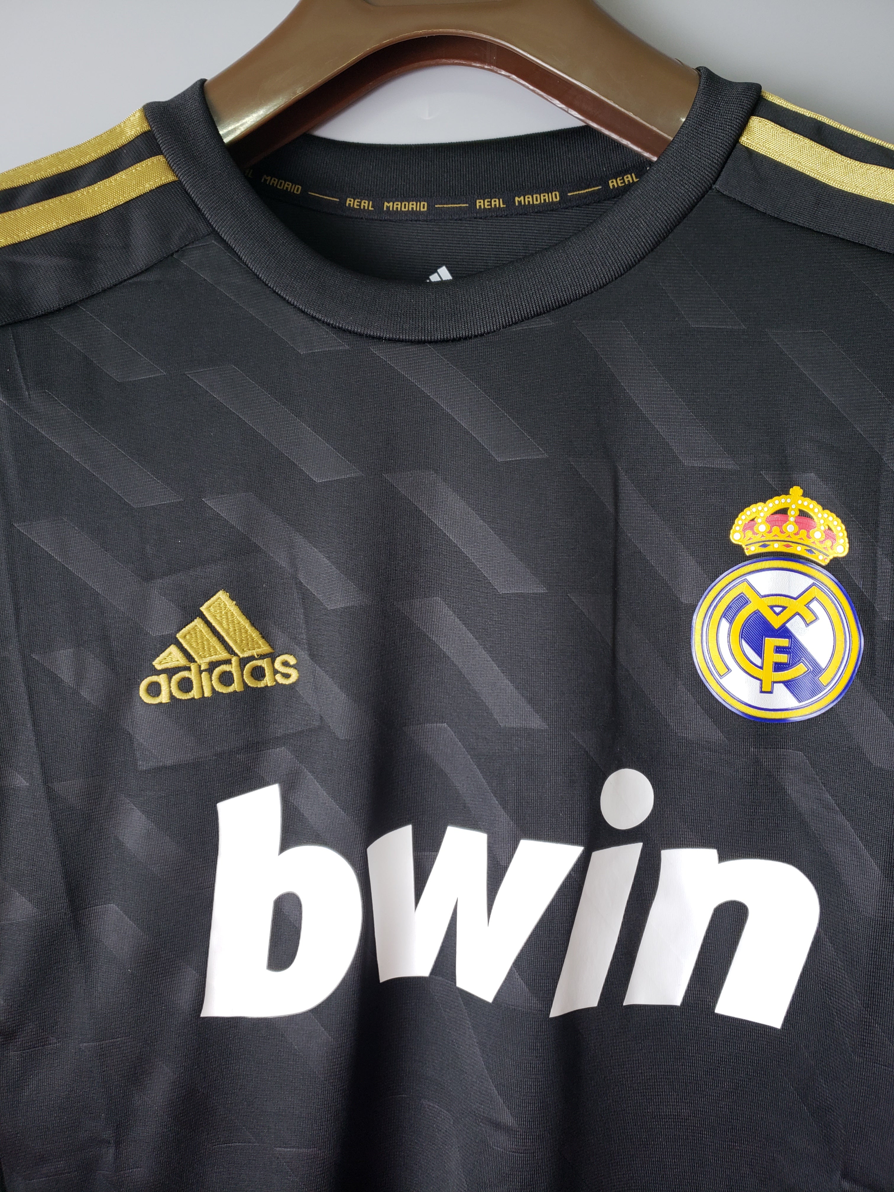 Trikot Long Sleeve Real Madrid 2012 - Black