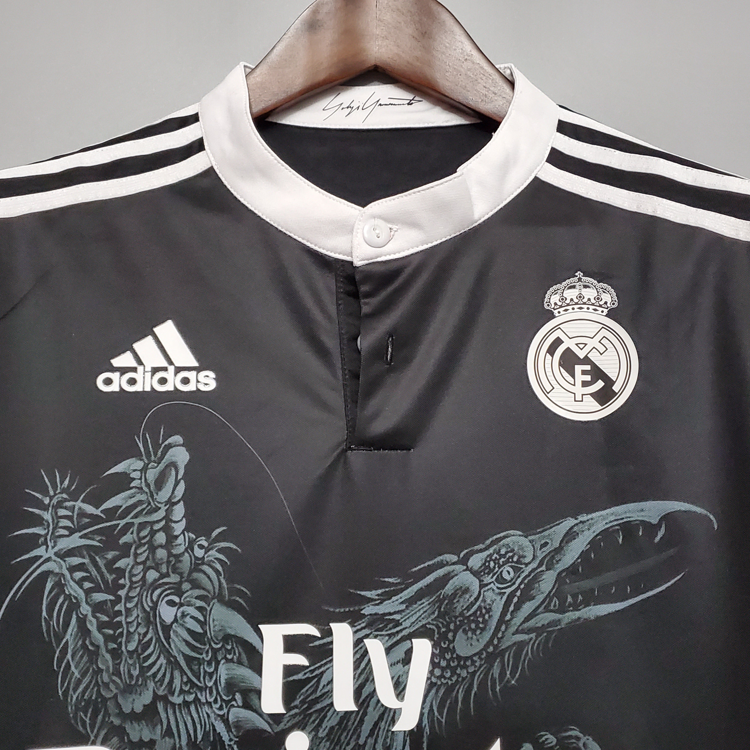 Trikot Long Sleeve Real Madrid Third 14/15 - Black