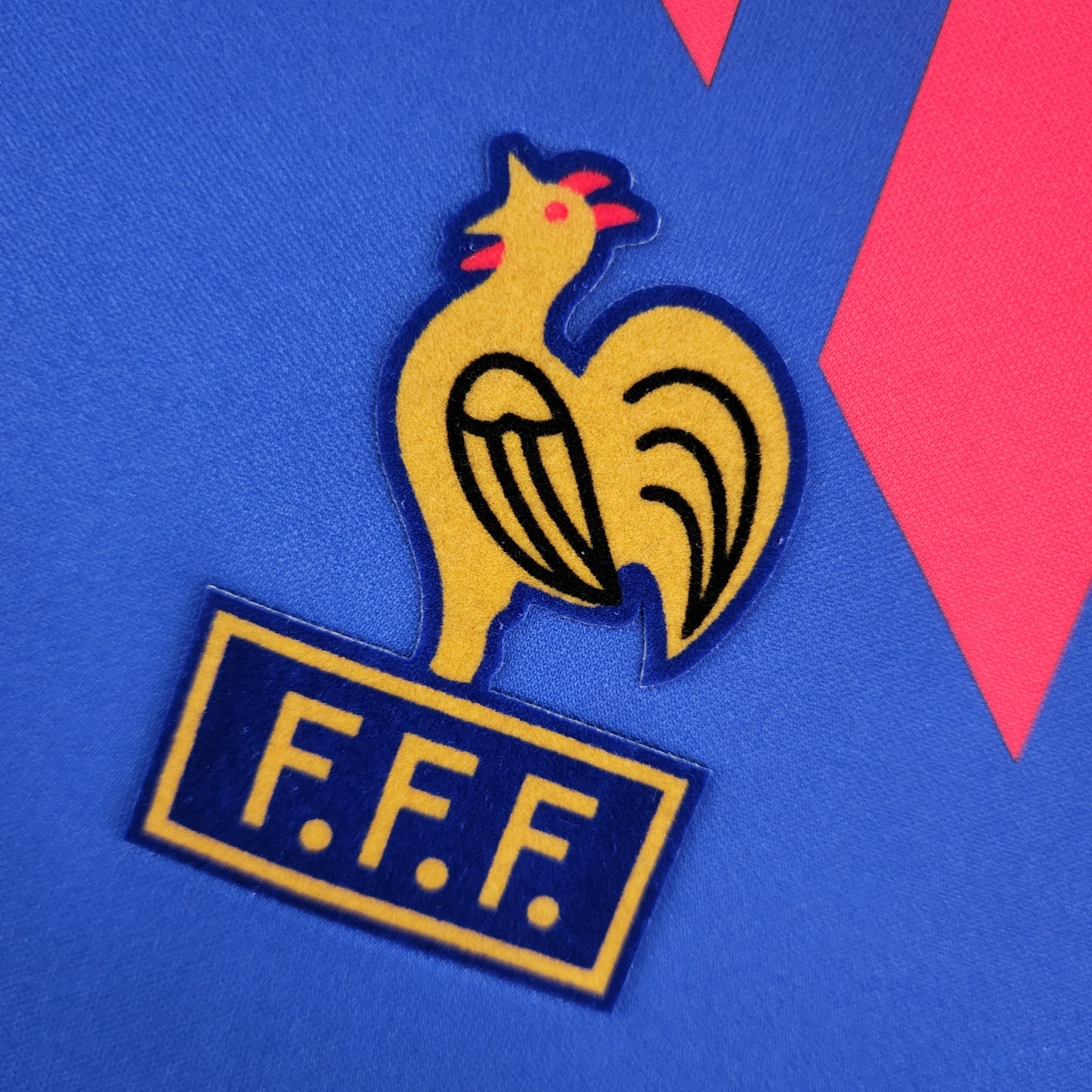 Trikot Long Sleeve Selection França 88/90 - Blue