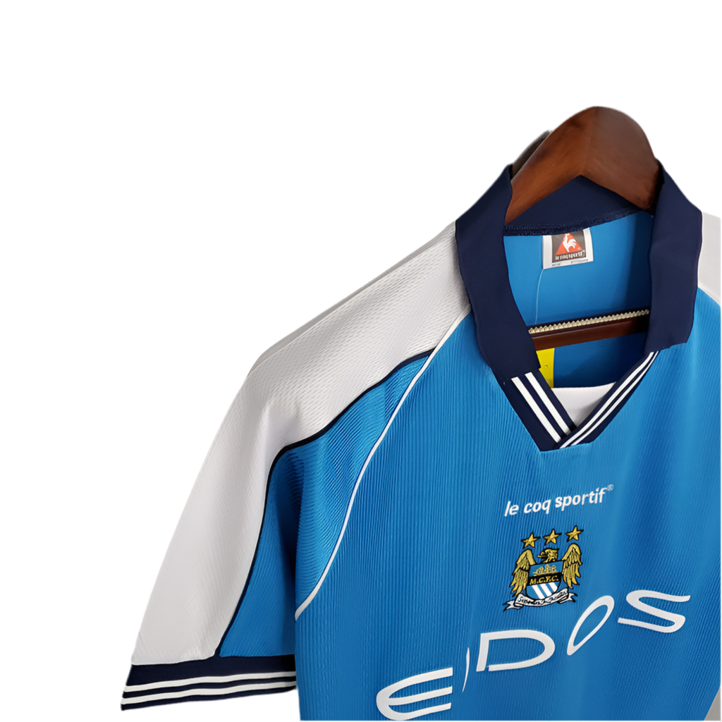 Trikot Manchester City Retro 1999/2001 Blue