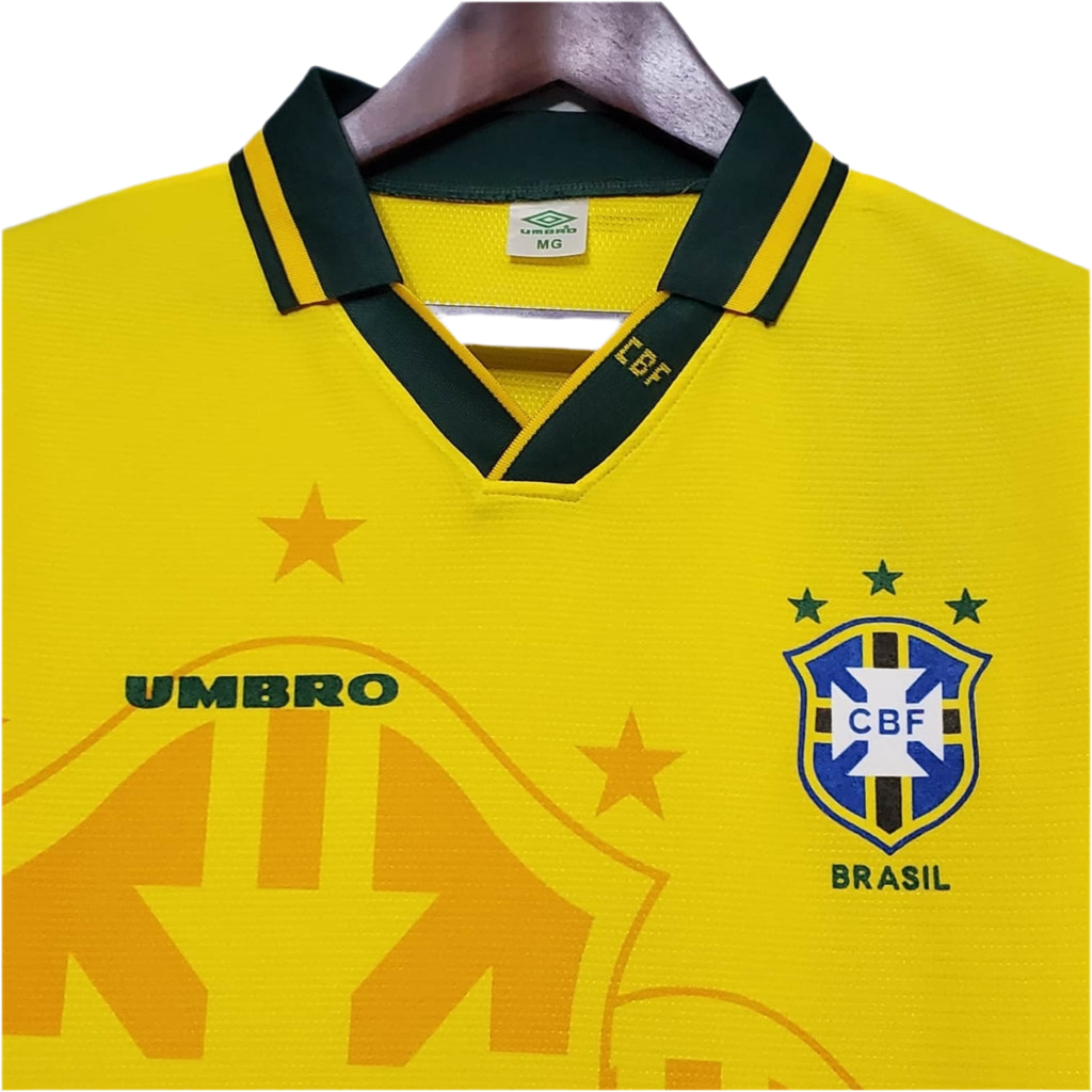 Trikot Selection Brazil Retro 1993/1994 Yellow