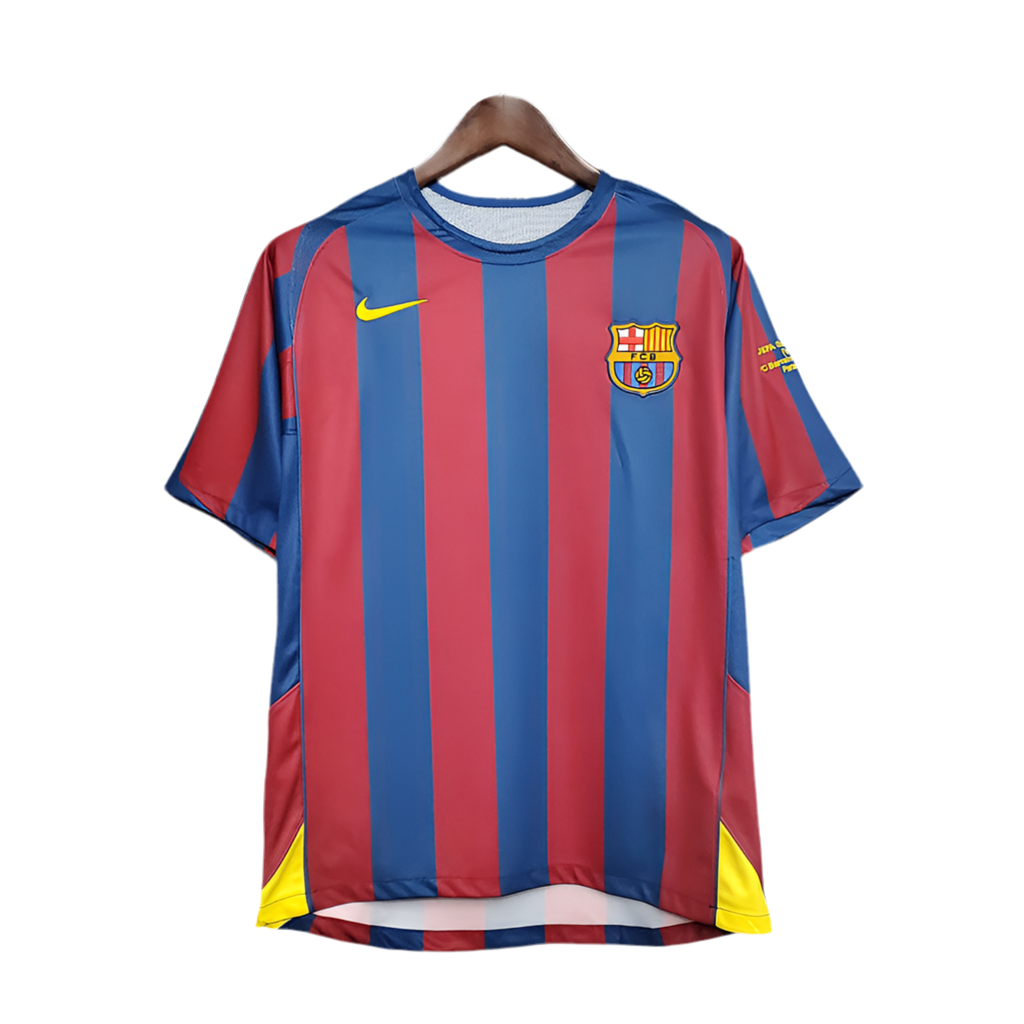 Trikot Barcelona Retro 2006 - Blue and Red