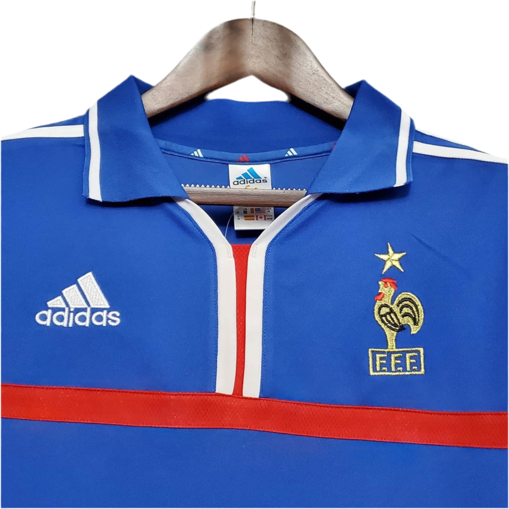 Trikot France Retro 2000 Blue