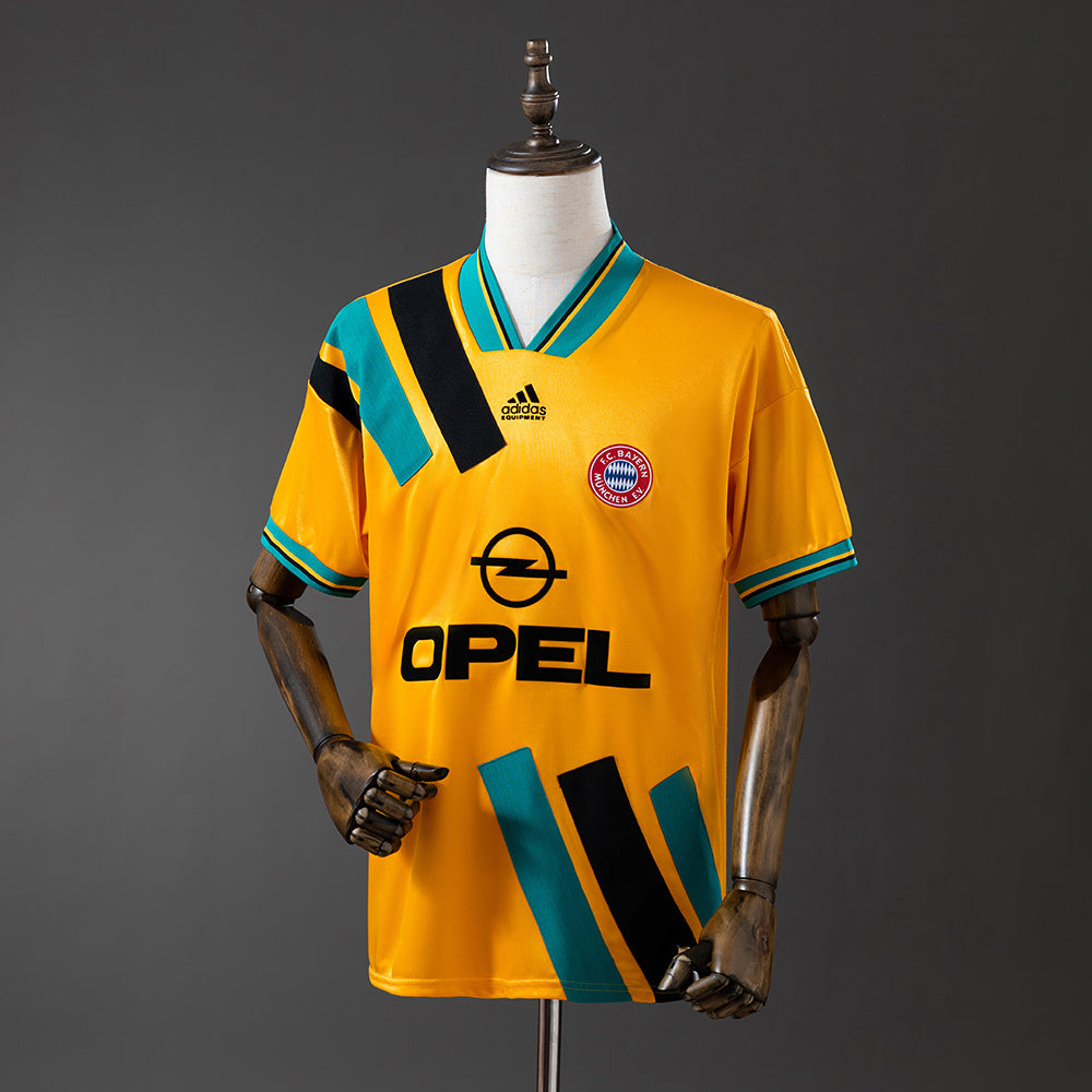 Retro Trikot Bayern München 1993/1995 - Yellow