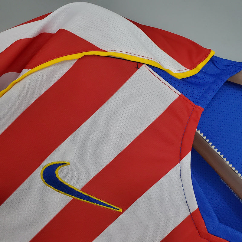 Trikot Atlético de Madrid Retro 2004/2005 - Red and White