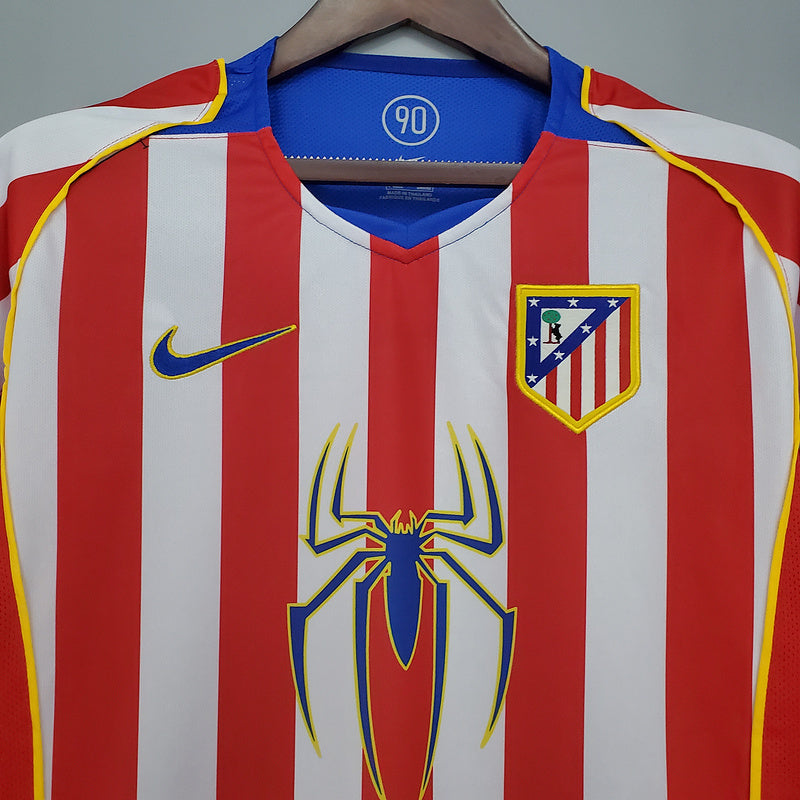 Trikot Atlético de Madrid Retro 2004/2005 - Red and White