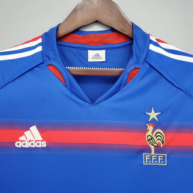 Trikot France Retro 2004 Blue