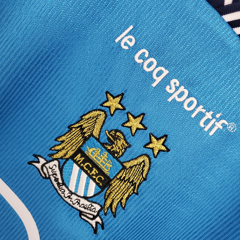 Trikot Manchester City Retro 1999/2001 Blue