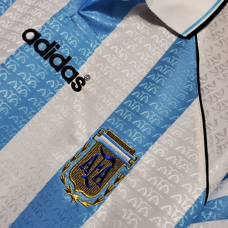 Trikot Selection Argentina Retro 1997-1998 Blue and White