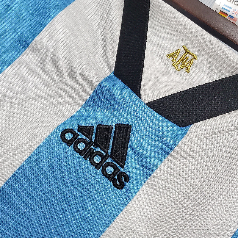 Trikot Selection Argentina Retro 1998 Blue and White