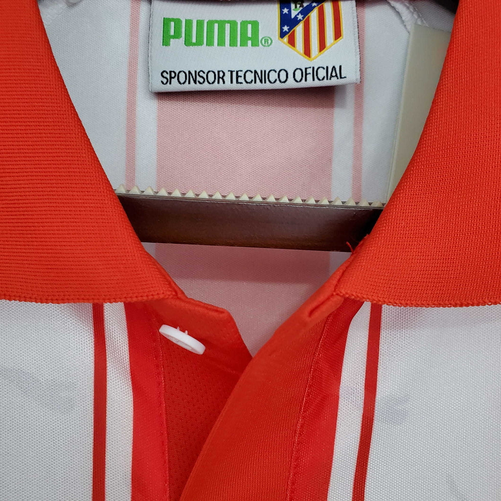 Trikot Atlético de Madrid Retro 1994/1995 - White and Red