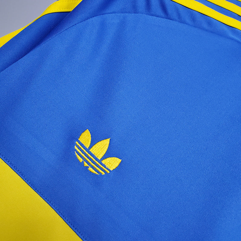 Trikot Boca Juniors Retro 1981 Blue and Yellow
