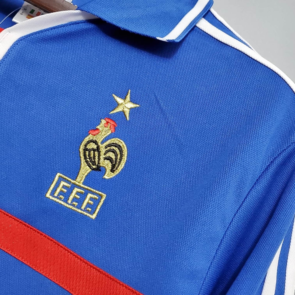 Trikot France Retro 2000 Blue