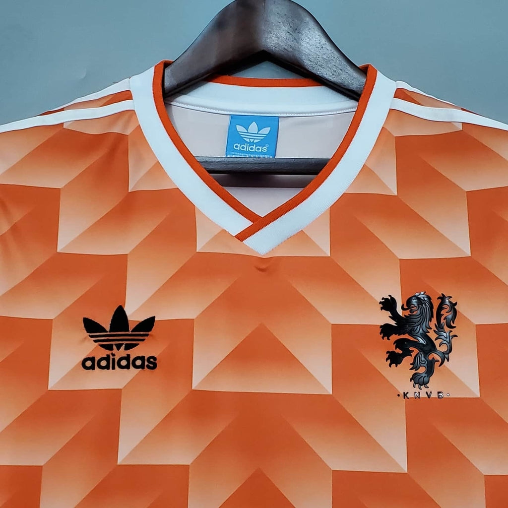 Trikot Holanda Retro 1988 - Orange