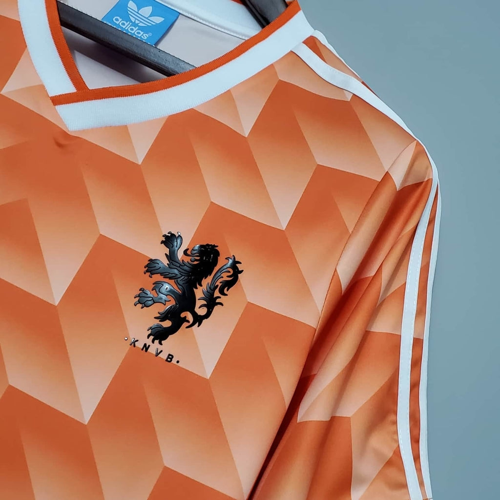 Trikot Holanda Retro 1988 - Orange