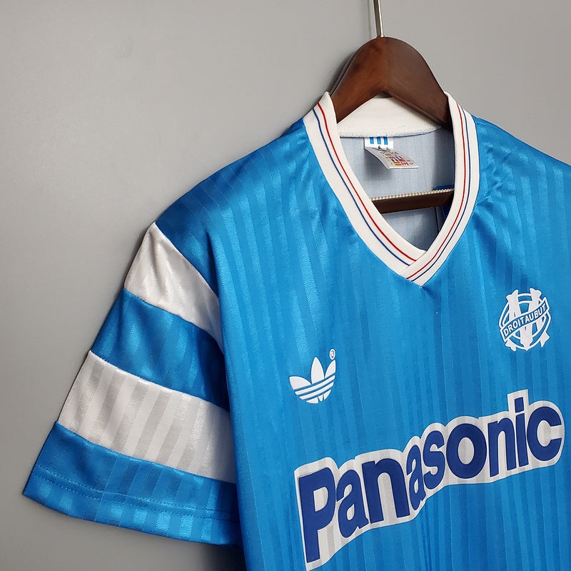 Trikot Marseille Retro 1990 Blue -
