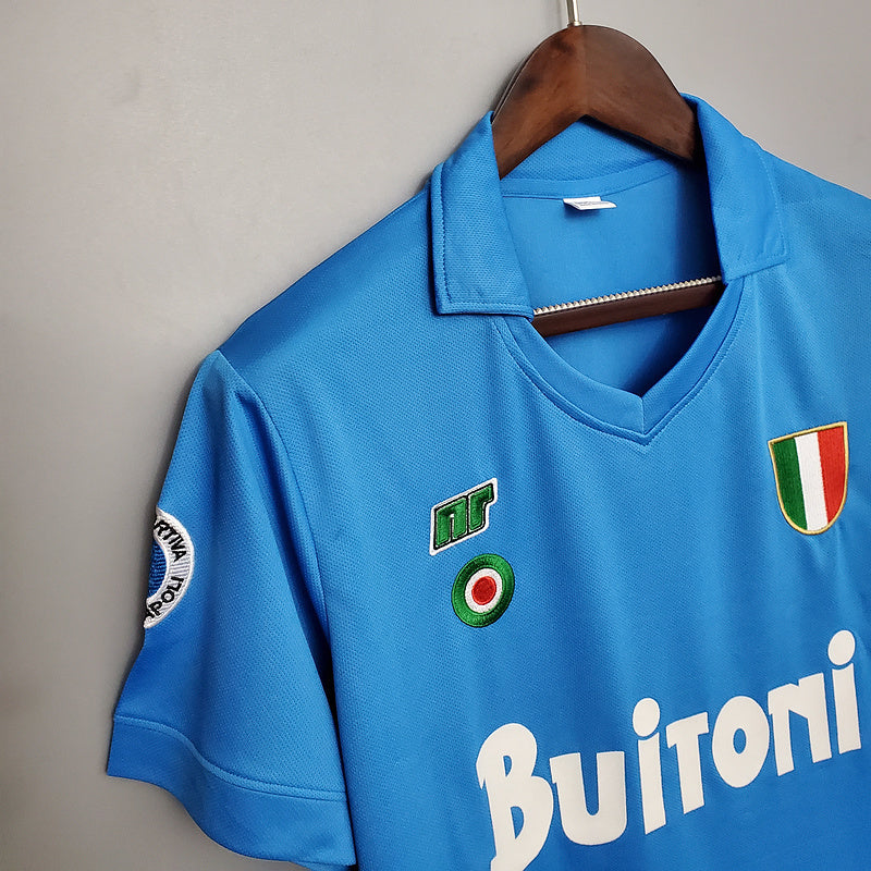 Trikot Napoli Retro 1987/1988 - Blue