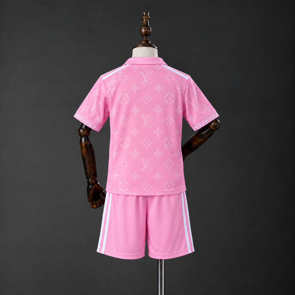 Kids Kit Real Madrid LV Pink 26/27