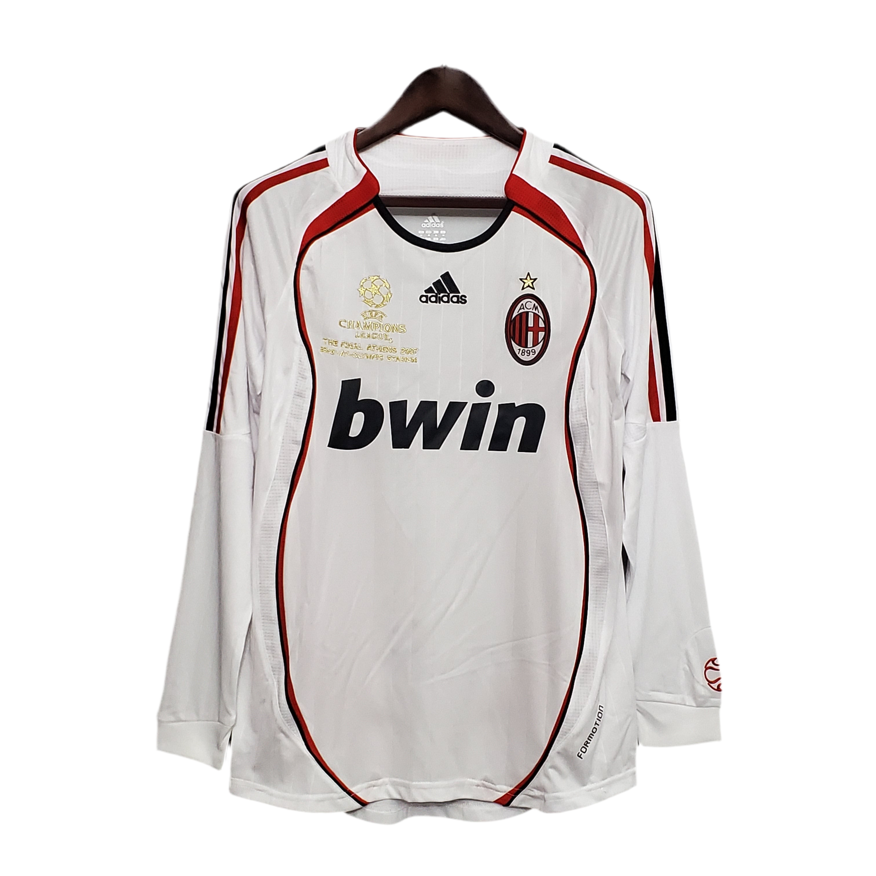 Trikot Long Sleeve AC Milan Champions League 06/07