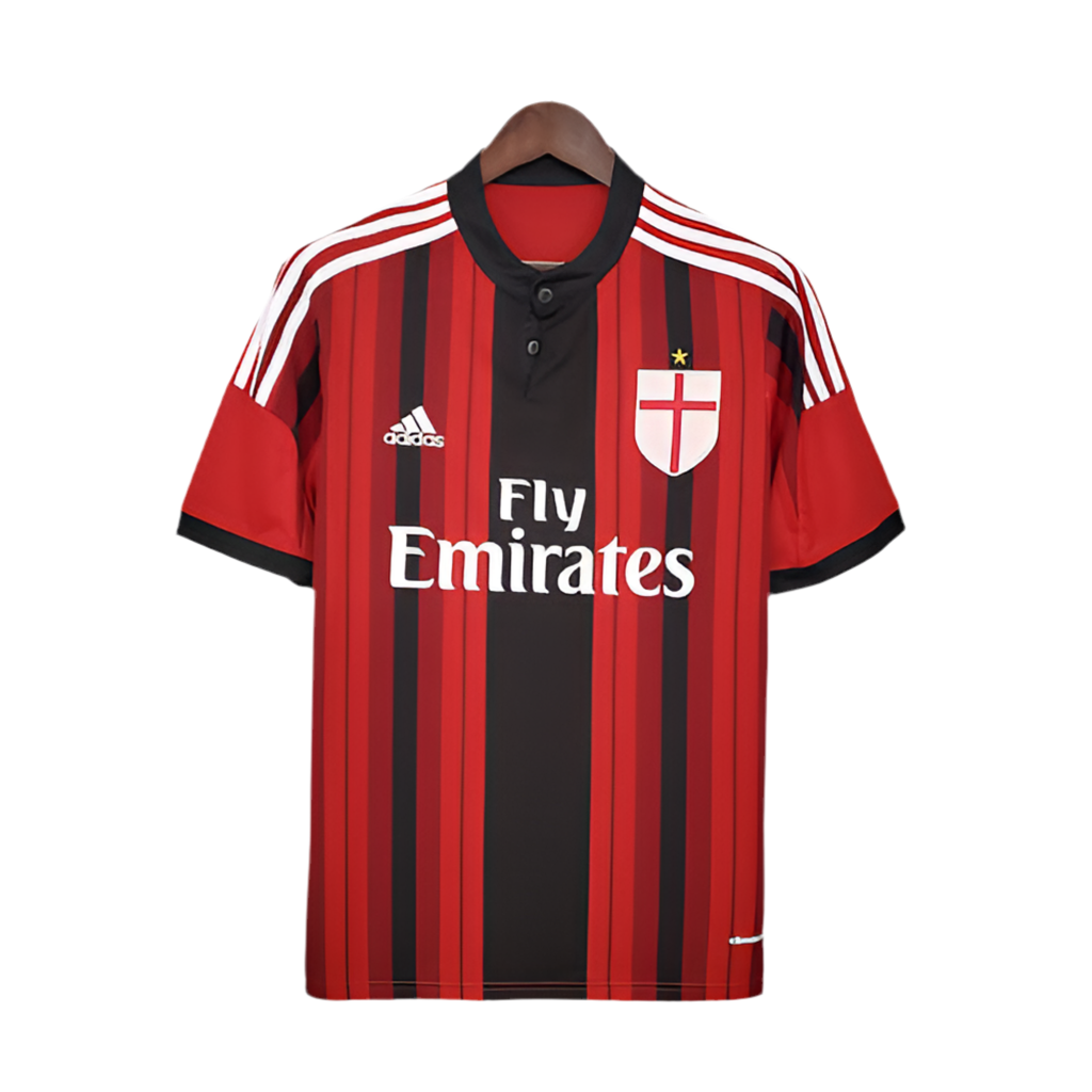 Trikot AC Milan Retro 2014/2015 - Red and Black