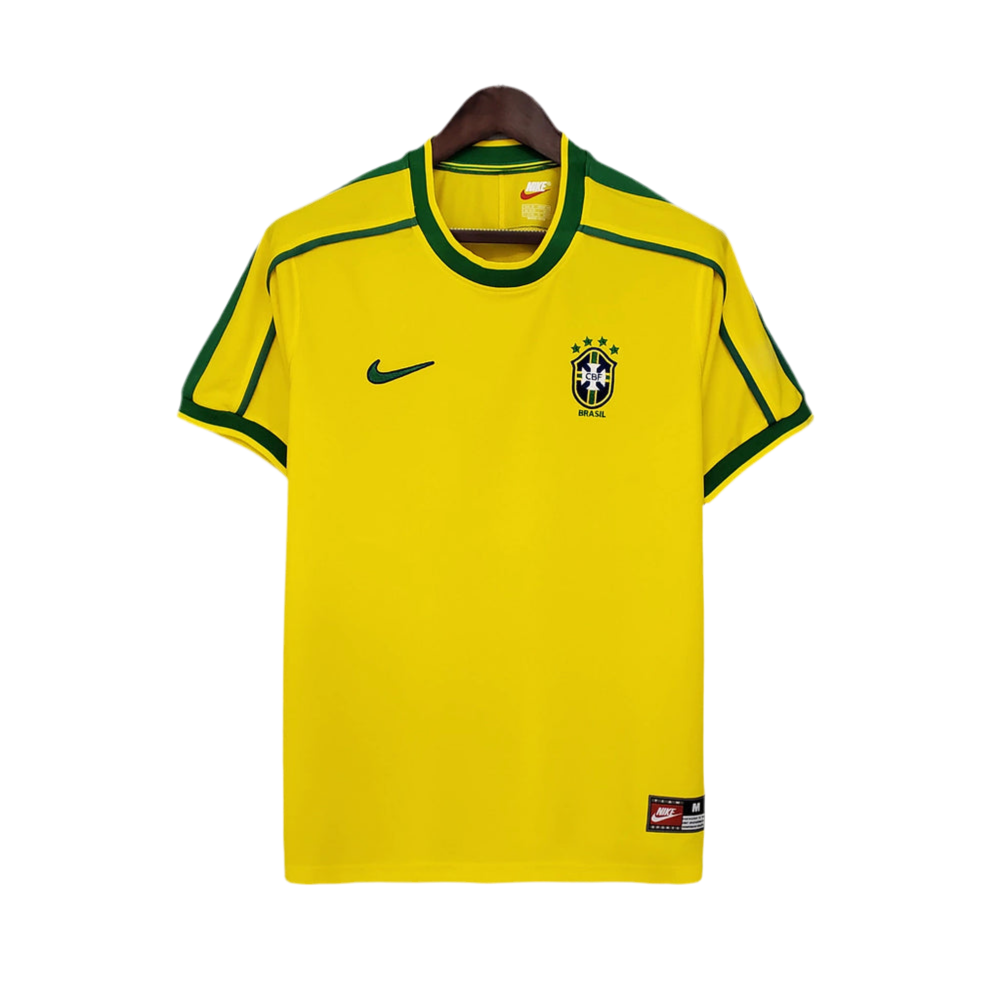 Trikot Selection Brazil Retro 1998 - Yellow