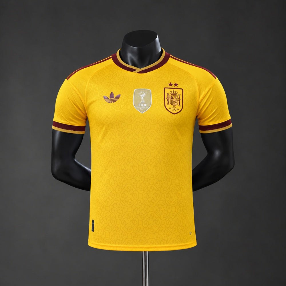 Trikot Spanien Gold Special Edition Spieler Version 26/27