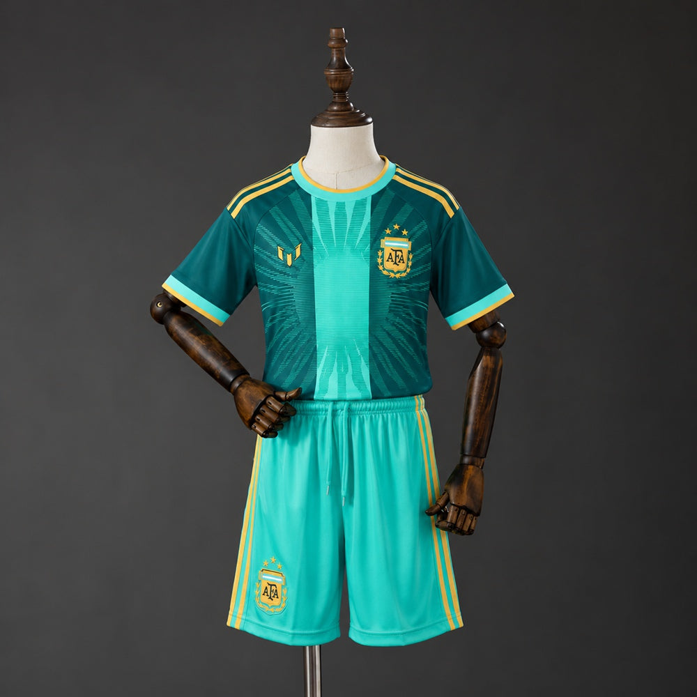 Kids Kit Argentinien Green Commemorative 26/27