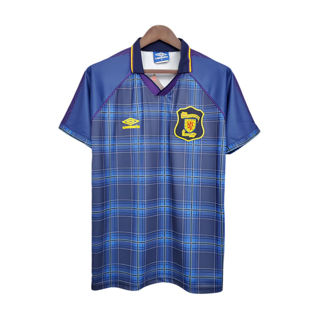 Trikot Escócia Retro 1994/1996 Blue