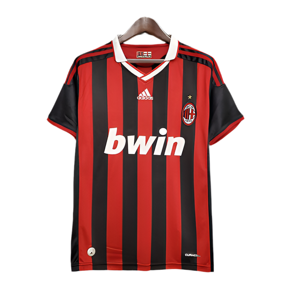 Trikot AC Milan Retro 09/10 - Red and Black