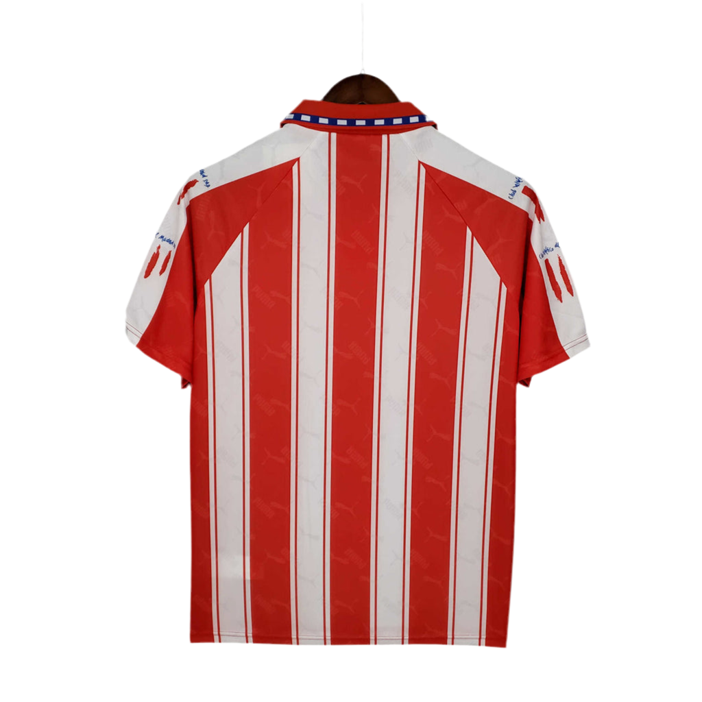 Trikot Atlético de Madrid Retro 1994/1995 - White and Red