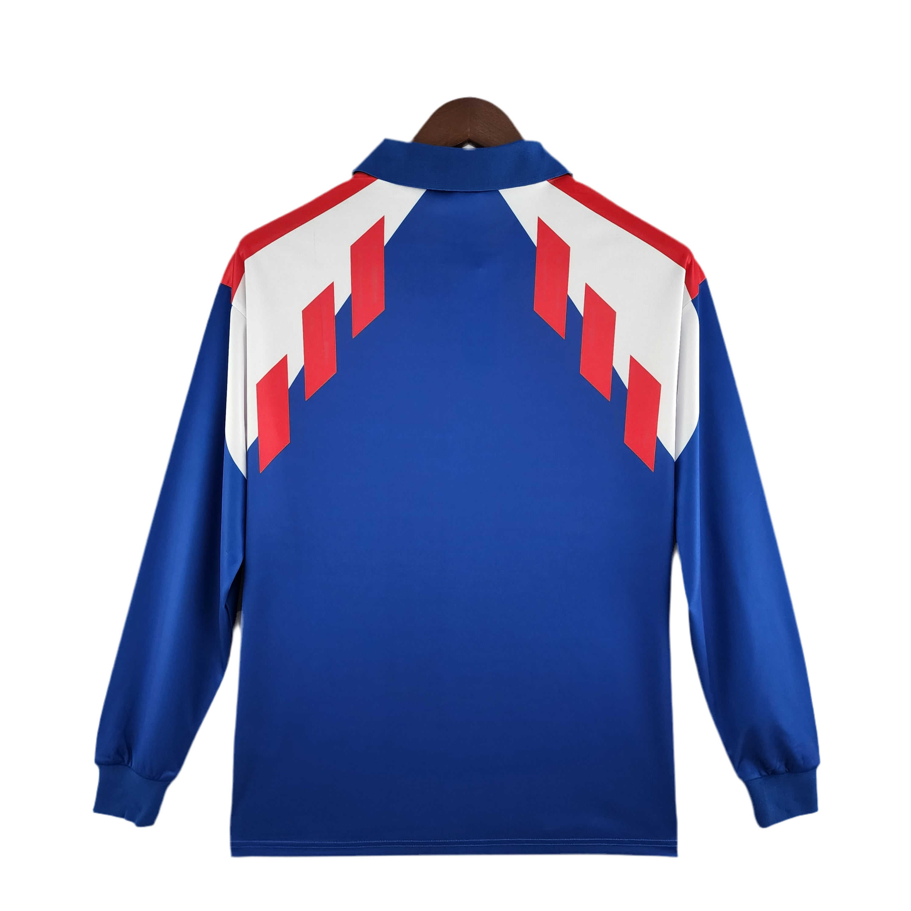 Trikot Long Sleeve Selection França 88/90 - Blue